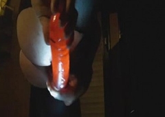 Melina-Big Sex toy &_ Doppeldildo Penetration
