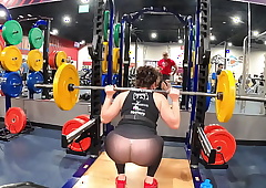 Barbell cowers - insanely downright leggings